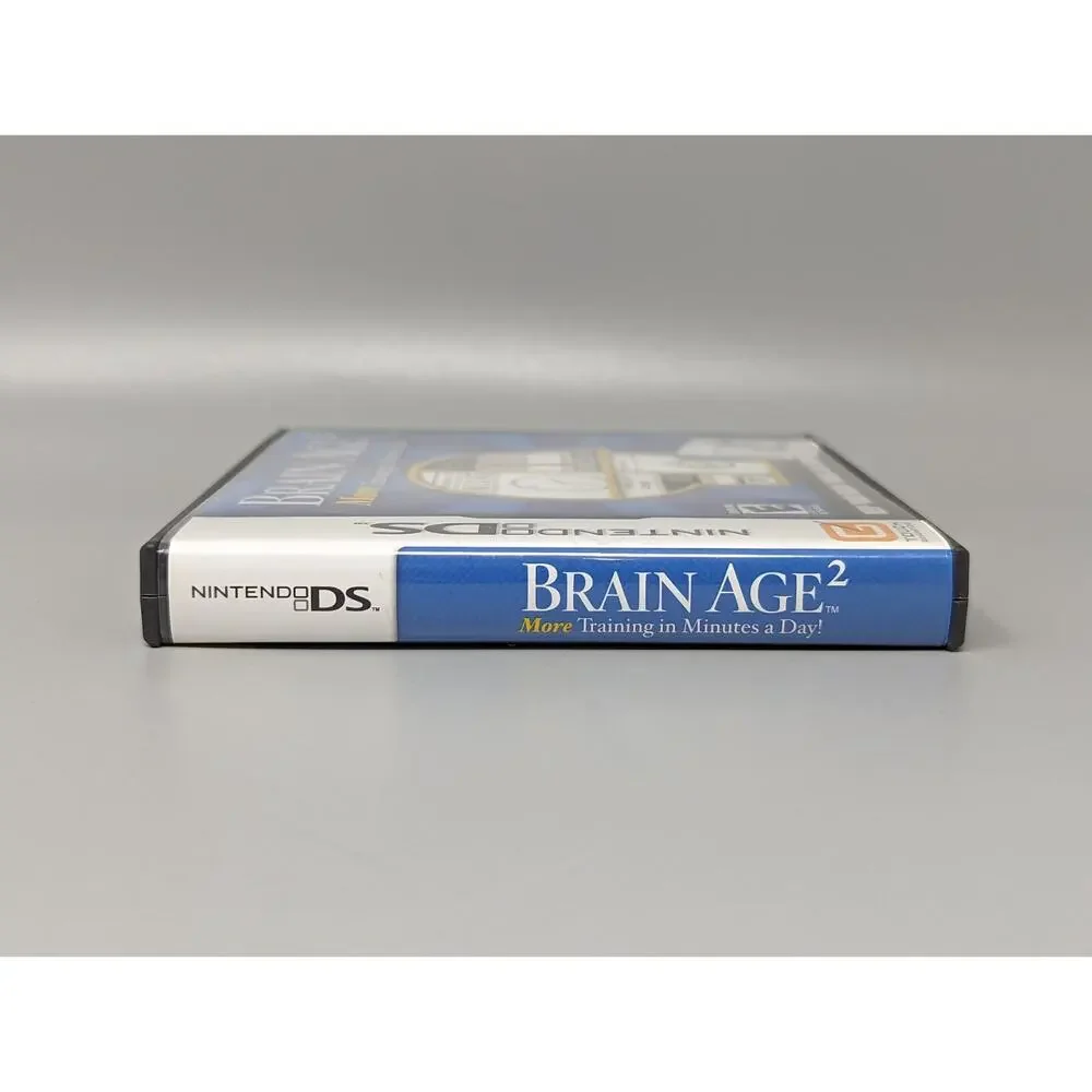 Brain Age 2 Nintendo DS Replacement Case & Manual Only No Game